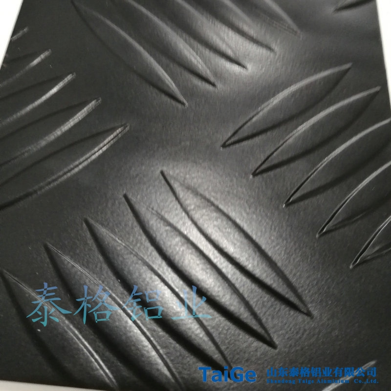 卡车工具箱黑色阳极氧化花纹铝板