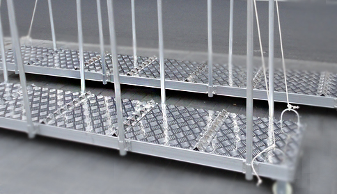 船舶跳板铝梯踏板用铝合金花纹板