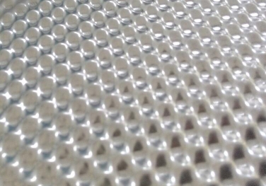 汽车半球形花纹散热铝板